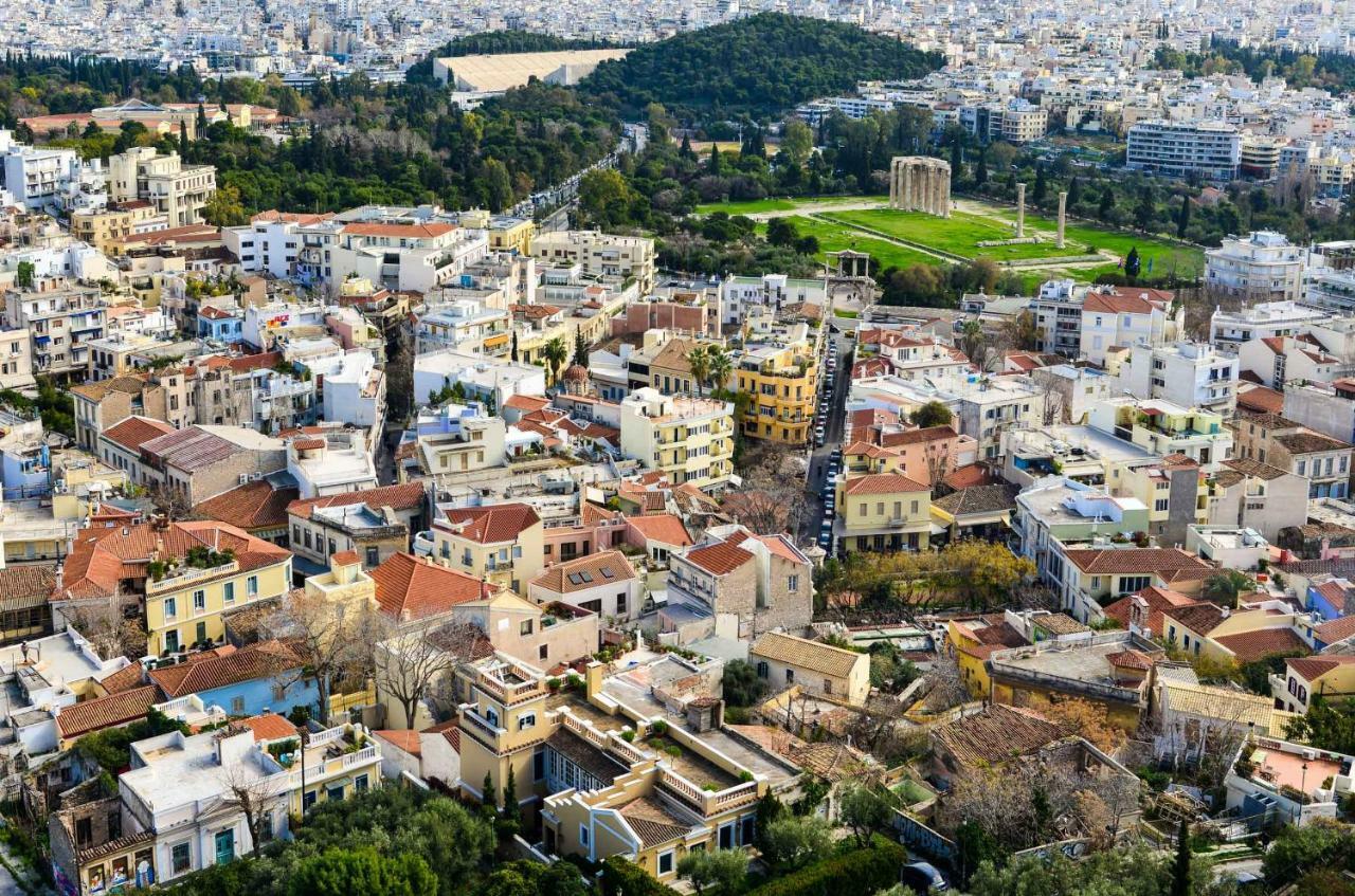 Acropolis Area 5 Minutes To The Museum And Metro Apartment Athena Bagian luar foto